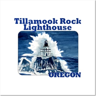 Tillamook Rock Lighthouse, Oregon Posters and Art